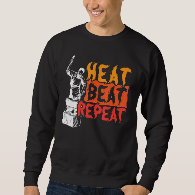Sweatshirt Batterie à chaleur Répétition Metalsmith Forge for (Devant)
