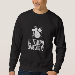 Sweatshirt Batterie à percussion tambour