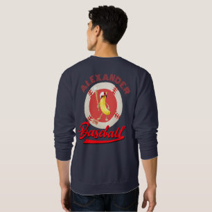 Sweatshirt Batteur de Banana Drôle Graphique personnalisé Bas