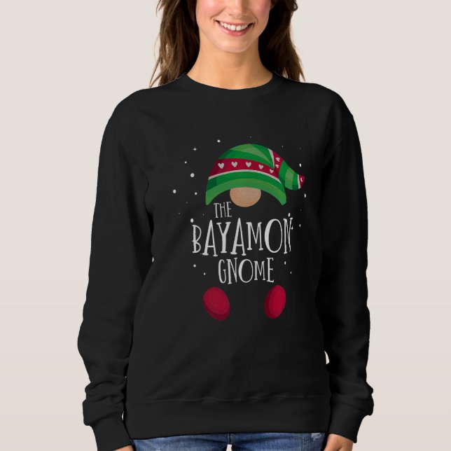 Sweatshirt Bayamon Gnome Family Matching Christmas Pajamas   (Devant)