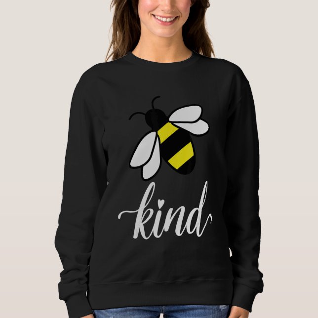 Sweatshirt Be Kind Bee Orange Unity Day 2022 Anti Bullying Ki (Devant)
