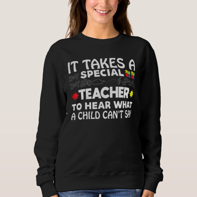 Sweatshirt Be Kind Sensibilisation sur l'autisme Rainbow Tren (Devant)