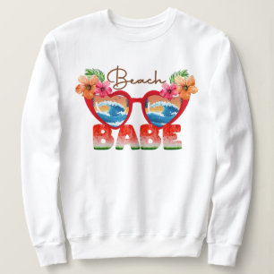 Sweatshirt Beach Babe