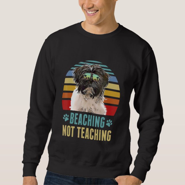 Sweatshirt Beaching Not Enseignant Tibétain Terrier Chien été (Devant)