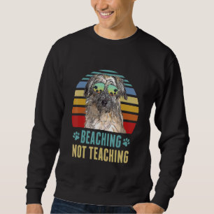 Sweatshirt Beaching Not Teaching Pyrénées Shepherd Chien été