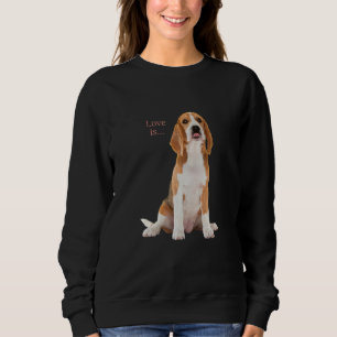 Sweatshirt Beagle Beagle Amour Est Chien Maman Papa Chiot Ani