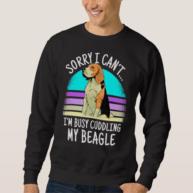Sweatshirt Beagle Dit Pour Maman Beagle (Devant)