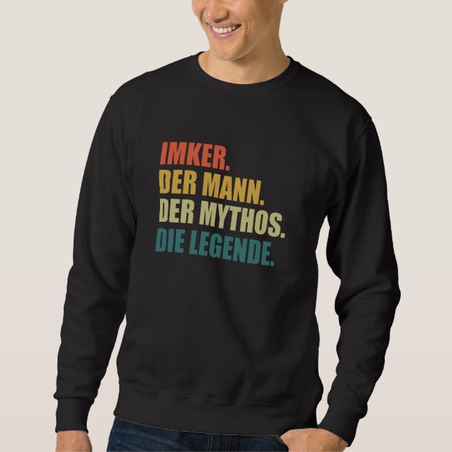 Sweatshirt Beagle La multitude du mythe La légende - apicultu (Devant)