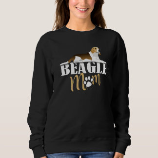 Sweatshirt Beagle Maman Beagles Chien Rétro Propriétaire Chie