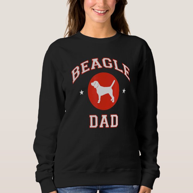Sweatshirt Beagle papa (Devant)