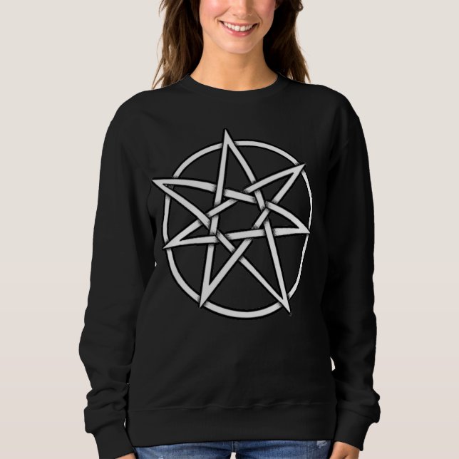 Sweatshirt BEAN! Étoile de sorcière pour femmes    (Devant)