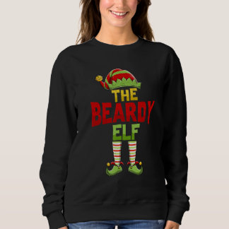 Sweatshirt Beardy ELF Family Matching Group Christmas Pajamas