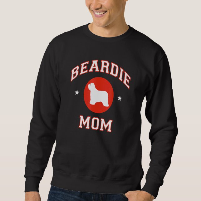 Sweatshirt Beared Collie Maman (Devant)