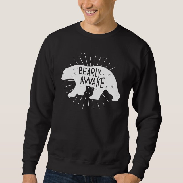Sweatshirt Bearly Awake (Devant)