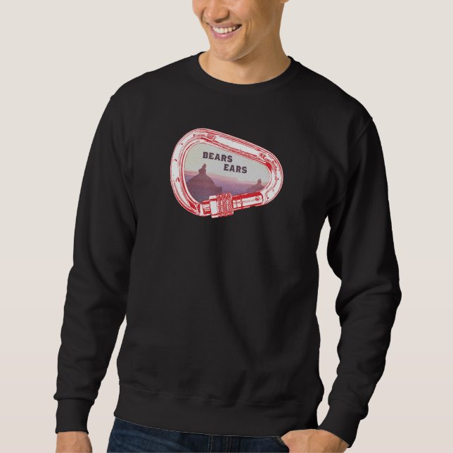 Sweatshirt Bears Ears Rock Escalade Carabiner (Devant)