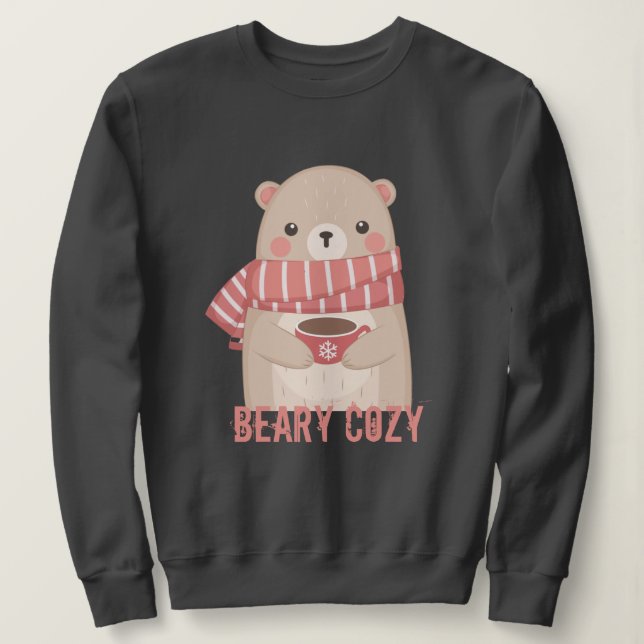 Sweatshirt Beary Cosy (Design devant)
