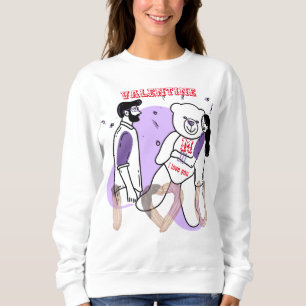 Sweatshirt Beau design de t-shirt zazzer pour le Da de la Sai