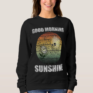 Sweatshirt Beau Matin Soleil Avec Fleur Cute Et Ret Soleil