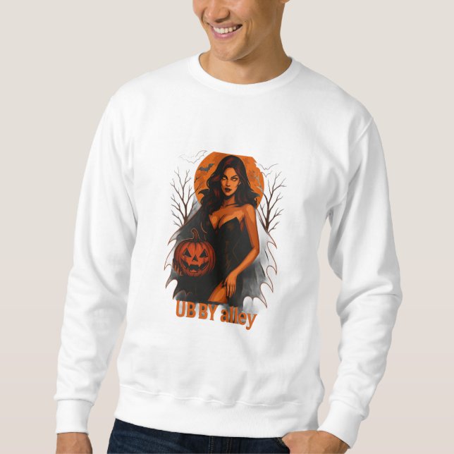 Sweatshirt Beauté Méchante – Reine Halloween UB (Devant)