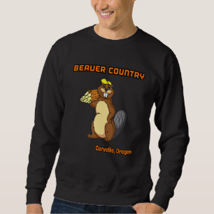 Sweatshirt Beaver Country Corvallis Oregon State College Beav