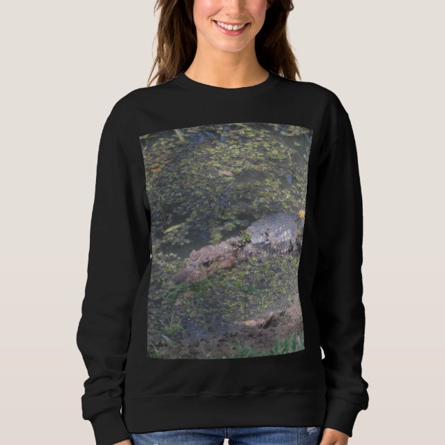 Sweatshirt Bébé Crocodile En Amérique Du Sud (Devant)