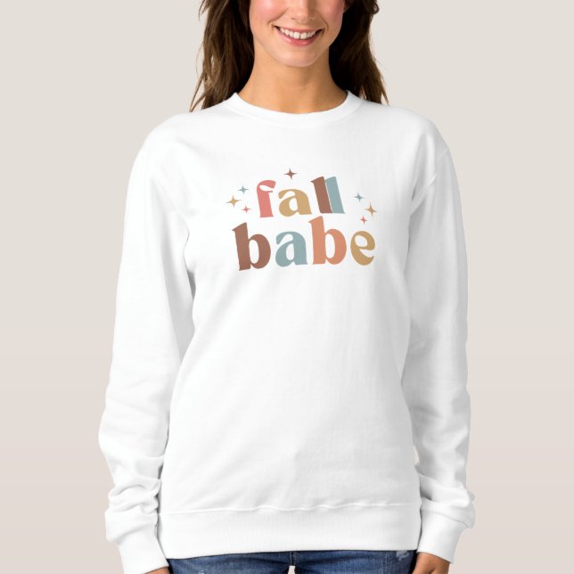 Sweatshirt Bébé d'automne (Devant)