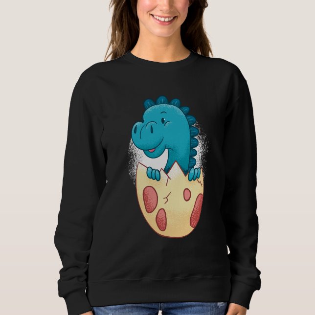 Sweatshirt Bébé Dinosaure (Devant)