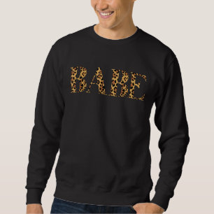 Sweatshirt Bébé Imprimé Léopard   Tenue de Soirée de Fiançail