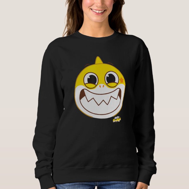 Sweatshirt Bébé requin souriant (Devant)