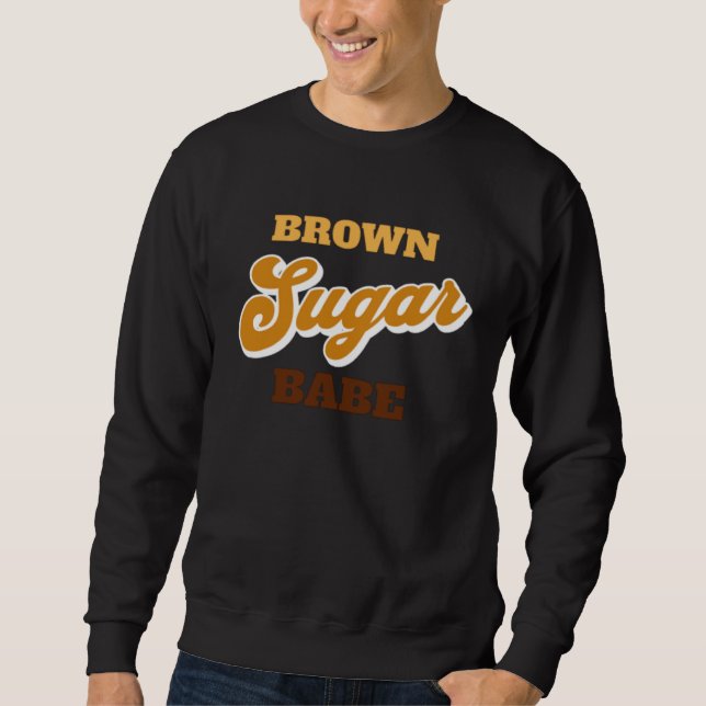 Sweatshirt Bébé Sucre Brun  1 (Devant)