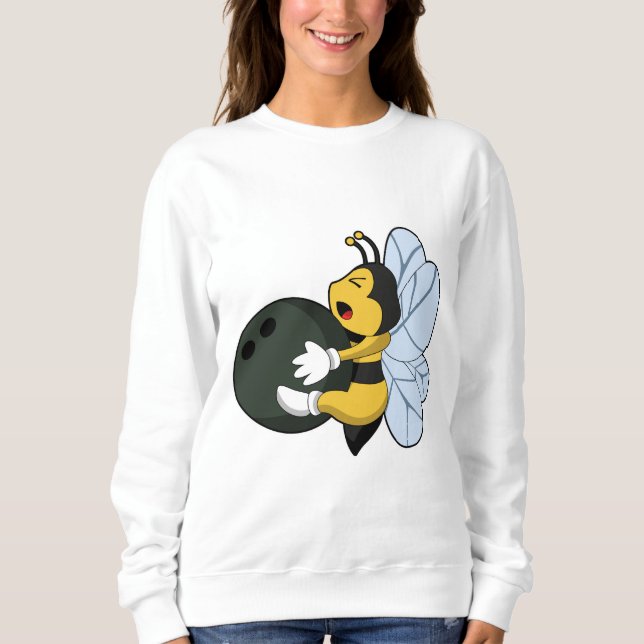 Sweatshirt Bee at Bowling (Devant)