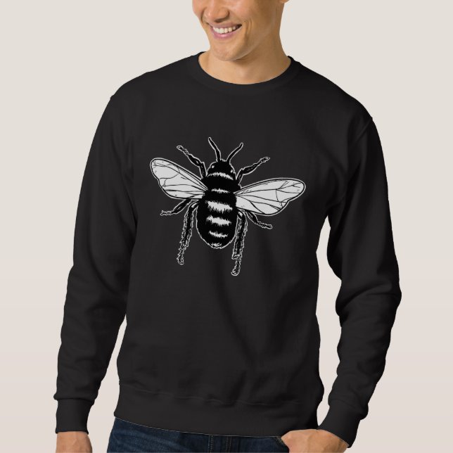 Sweatshirt Beekeeper  Bee Beekeeping Graphic Bee (Devant)