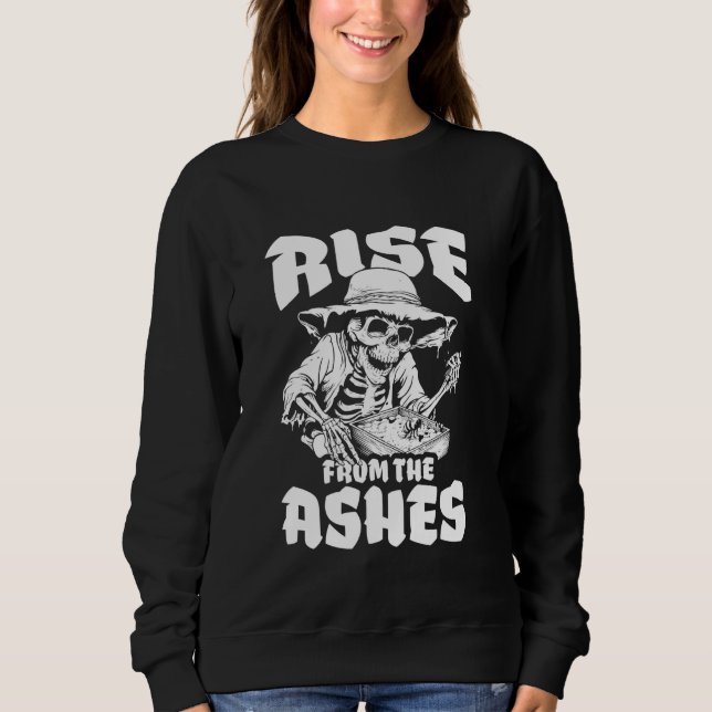 Sweatshirt Beekeeper Skeleton Bee - Honeycomb Honey Beekeeper (Devant)