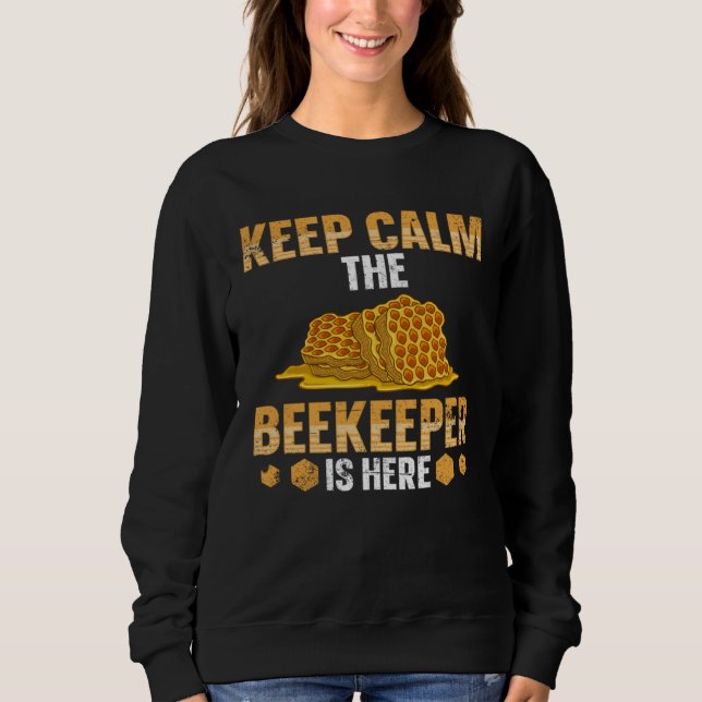 Sweatshirt Beekeeping Honey Farmer Bees Beginner Beekeeper  1 (Devant)