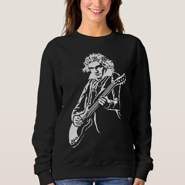 Sweatshirt Beethoven Rock ! (Devant)
