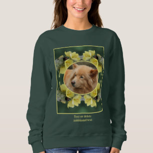 Sweatshirt Beetle sur Mullein Flower Créez votre propre photo