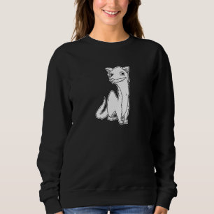 Sweatshirt Belette Rusée - Créatures Forestières à Fourrure P