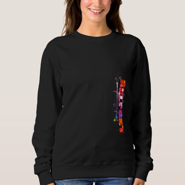 Sweatshirt Belfast Cityscape Belfast Skyline (Devant)