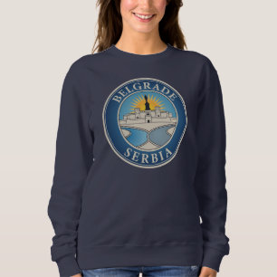 Sweatshirt Belgrade Serbie Europe de l'Est
