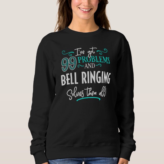 Sweatshirt Bell Sonnerie Design Bell Sonnerie Résout Tous (Devant)