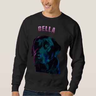 Sweatshirt Bella Black Labrador