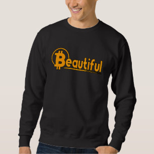 Sweatshirt Belle Bitcoin Trading Crypto Blockchain 1