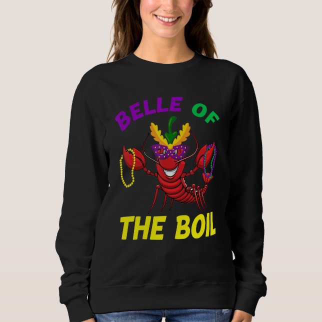 Sweatshirt Belle De L'Écuve Mardi Gras Filles Femmes (Devant)