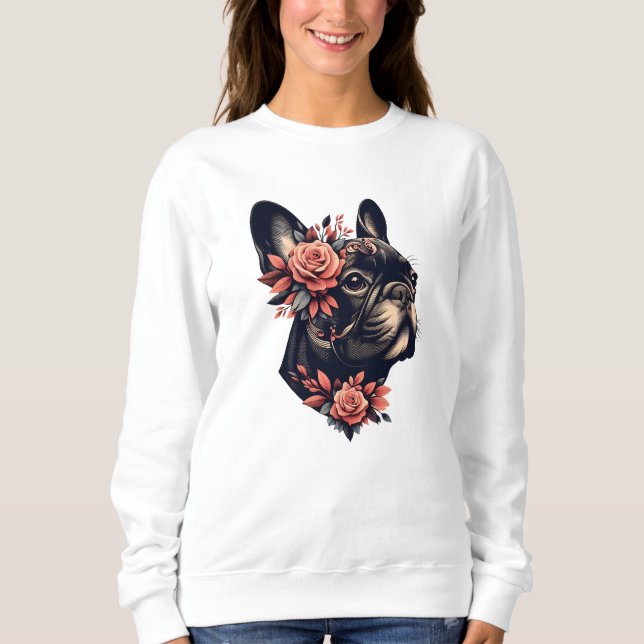 Sweatshirt Belle Française artistique (Devant)
