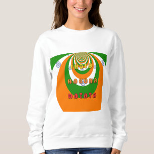 Sweatshirt Belle Inde couleurs drapeau national Hakuna Matata