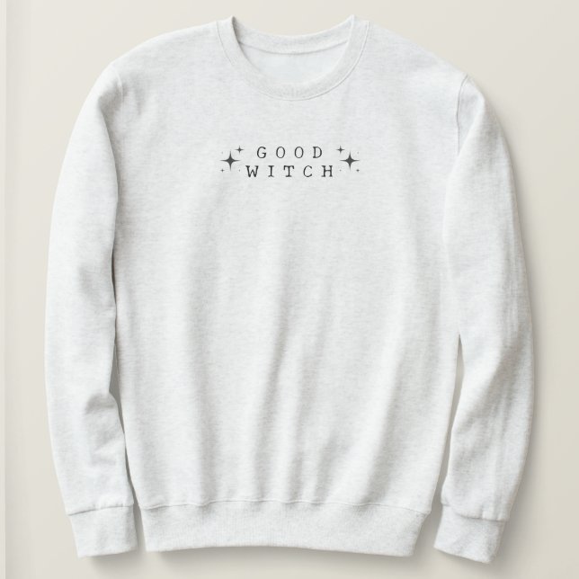 Sweatshirt Belle Sorcière moderne Halloween (Design devant)