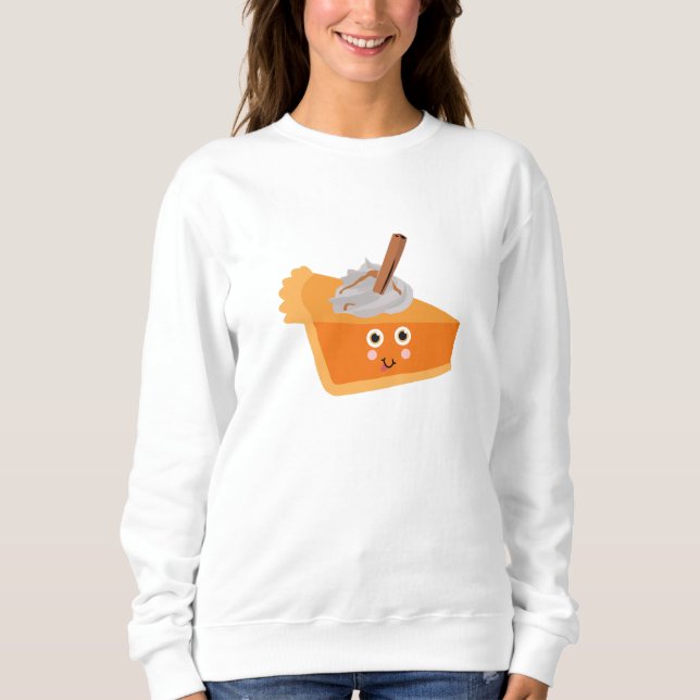 Sweatshirt Belle tarte Citrouille Automne automne (Devant)