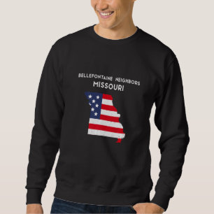 Sweatshirt Bellefontaine Voisins Missouri USA Etat Amérique