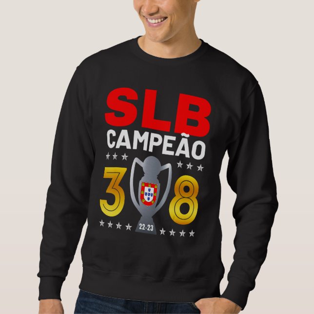 Sweatshirt Benfica Champion 38 Portugal 2 (Devant)