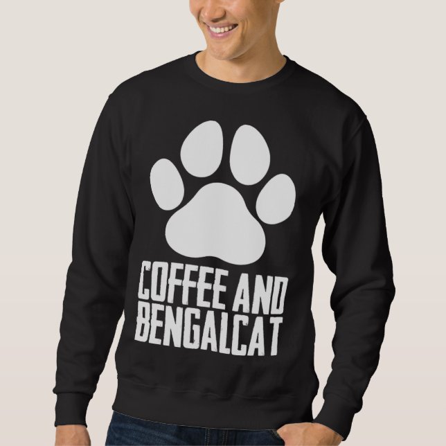 Sweatshirt Bengal  Bengal cat  Bengal mom  8 (Devant)